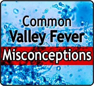 sbmisconceptions Common Valley Fever Misconceptions corrected by ValleyFeverSurvivor.com